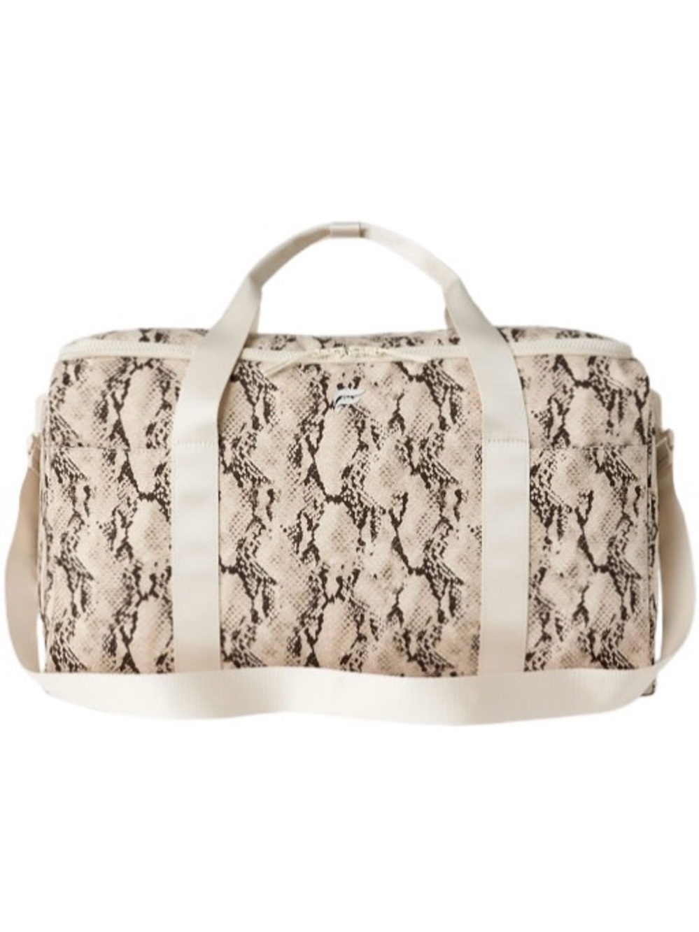 Fabletics Almond Milk/Desert Snake The Convertible Travel Bag